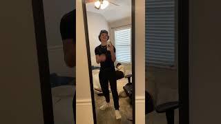 Cool dude dancing and recording himself in the mirror#coolguy #dancing #mirrorvideo