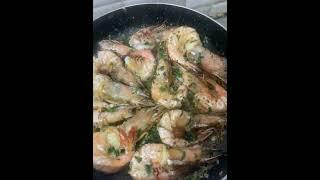 Butter Garlic Prawns...…Fish recipe....Korean Customer