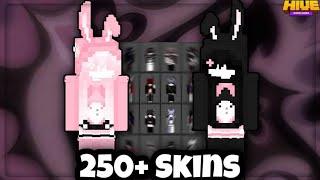 Minecraft Bedrock 250+ Skinpack With Capes and Cosmetics (Works on Hive!)