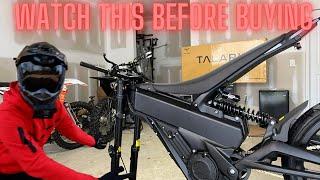 Watch this before buying a Talaria xXx  // Talaria ebike assembly/issues