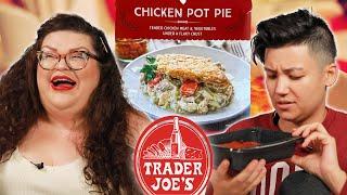 Kristin And Jen Try Every Trader Joe's Fresh Meal