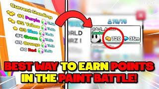 BEST WAY to EARN POINTS in PAINT CLAN BATTLE (Pet Simulator 99)