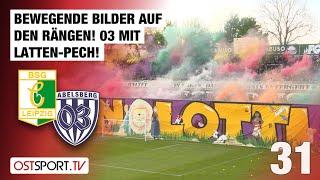 Bewegende Bilder auf den Rängen! 03 mit Latten-Pech: Chemie - Babelsberg | Regionalliga Nordost