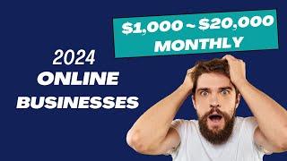 Start ONE of these  ONLINE Passive Income ideas in 2024