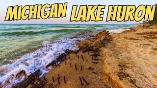 Epic Lake Huron Adventure! (Stranded in Oscoda) - Unforgettable  Road Trip!