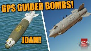 War Thunder DEV - GPS GUIDED BOMBS! JDAM & KAB-500S! How do they work? How to use it?