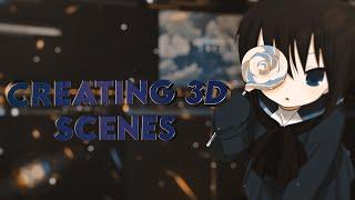 Creating 3D Scenes - After Effects AMV Tutorial