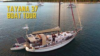 Boat Tour: Welcome to our Floating Home! (Tayana 37)