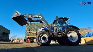 New Stoll Isobus FZ43-27 front loader fitted to New Holland T6.180 Autocommand by Lynx Engineering