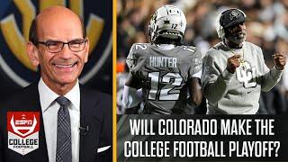 Paul Finebaum breaks down WHY Deion Sanders' and Colorado's Playoff Chances wide open after Week 10