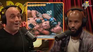 "He Took It Like A MAN, No Tapping!"  |  Demetrious Johnson and Joe Rogan watch the Rodtang Fight