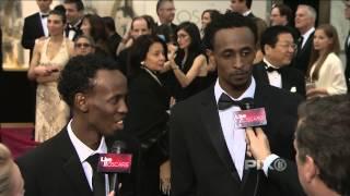 Barkhad Abdi and Faysal Ahmed Of "Captain Phillips" At 2014 Oscars