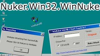  THIS VIRUS WAS MADE TO TROLL HACKERS! (WinNuke)