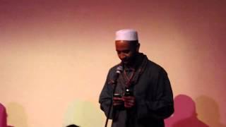 K 'Khabab' Osman performing poetry @ Sounds of Sudan