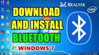 How to download and install bluetooth on windows 7