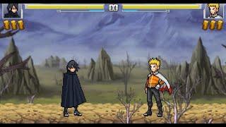 Malusardi Boruto (Mugen): Sasuke (Adult) vs Naruto (Adult)