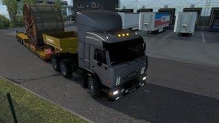 Везем 34 тонны на Камазе! ETS2