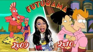 Futurama REACTION | 2x09 & 2x10