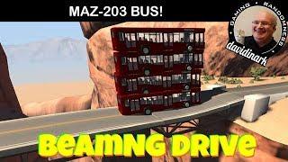 MAZ-203 BUS! BeamNG Drive