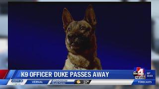 Utah Highway Patrol K9 dies