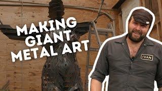 Finding success in metal art: A look inside Ivan Iler Studios