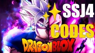 [SSJ4] DRAGON BLOX CODES [ROBLOX]