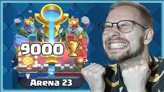  END OF CLASH ROYALE! BEST 9000 TROPHIES PUSH