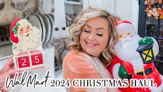 WALMART CHRISTMAS HAUL 2024 // CHRISTMAS HOME DECOR HAUL // CHARLOTTE GROVE FARMHOUSE