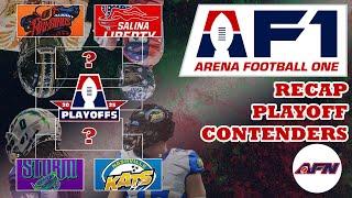 Arena Football One (AF1) 2025 Final Regular Season And Playoff Preview