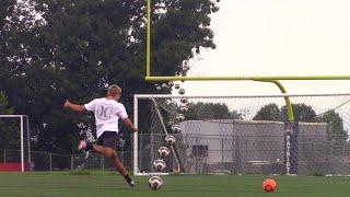 Unedited Knuckleball Freekicks With Great Movement