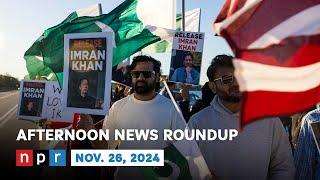 Thousands Protest In Pakistan To Demand Former PM's Release | NPR News Now