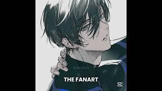 Rin in the manga vs him in the fanart  || #itoshirin #animeedit #bluelock #fanart