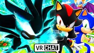 Sonic & Shadow Meet Dark Silver! (VR Chat)