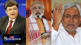 Bihar Election Special | Narendra Modi Vs Nitish Kumar : The Newshour Debate ( 30th Oct 2015 )