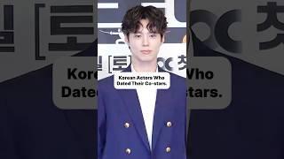 Real-Life Couples: Korean Celebrities Who Fell for Their Co-Stars  #youtubeshorts
