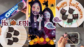 SAM VÀ THẢO NGUYÊN HOÁ TRANG HALLOWEEN RÙNG RỢNBÁNH QUY OREO HÌNH DƠISAM CHANNEL️