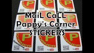 Mail Call Pappy's Corner Stickers