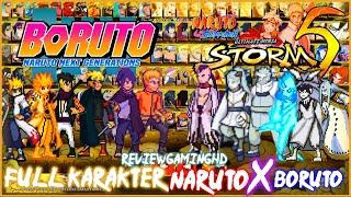 Naruto Storm 5 Boruto Next Generation Mugen Android | Full 160 Karakter