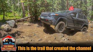 Middle St. Vrain Trail Guide | I was often told my stock Rubicon was too small for this!