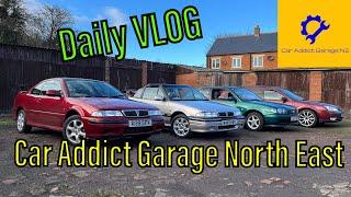 Daily Vlog #30 |Car Addict Garage North East |#vlogs #vlog #shorts #car #cars #garage #mechanic #van