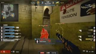 Flusha -4 | Na'Vi vs Fnatic | E-League S1