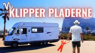 Vi har valgt at klippe pladerne på Hymer 