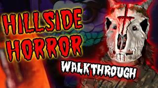 Almost GOT BLOWN UP at Hillside Horror Haunted Trail