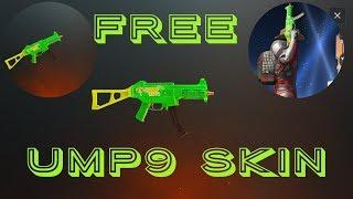 Get Ump9 skin in iphone free..!Pubg mobile...!