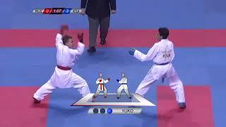 Radmir Nazyrov RUS vs Nawaf Almalki  KSA Cadet Kumite Male  57Kg