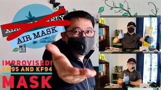 XIAOMI PURELY AIR MASK E-FAN WITH PM2.5 FILTER IN YOUR KN95 and KF94 MASK - GREAT IDEA