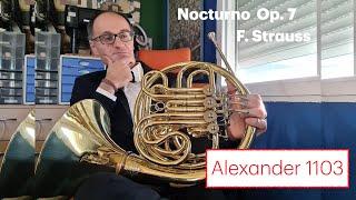 NOCTURNO Op. 7 STRAUSS. ALEXANDER 1103