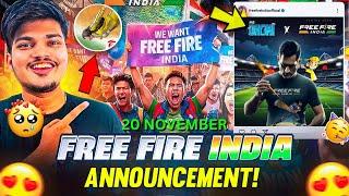  Free Fire India Launch Date  Free Fire India Release Date  Free Fire New Update