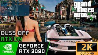 GTA V Ultra Realistic Graphics Mod | RTX 3090 24 GB + i7 12700K 5.0 GHz [2K RTX Ultra High Settings]