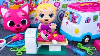 96 Minutes Disney Doctor Play Set, Satisfying Unboxing Cute Ambulance Toys vs Tina Unboxing Toys